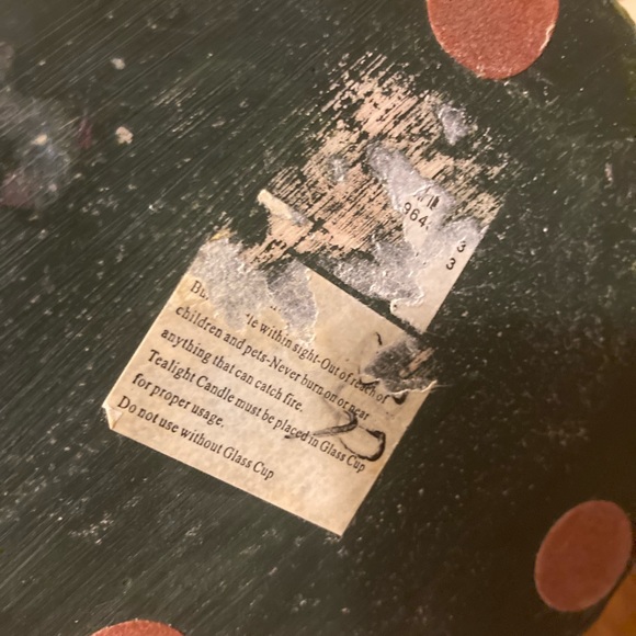 Yankee Candle Rooster Tart Warmer Votive Candle Holder - Missing Glass Cup - Picture 12 of 15